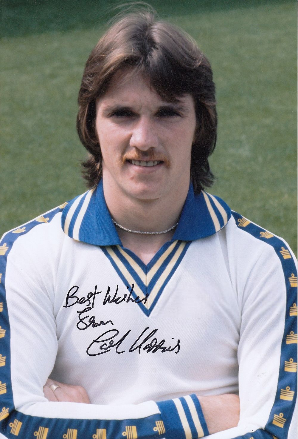 Lot 306: Autographed CARL HARRIS 12 x 8 Photo :...