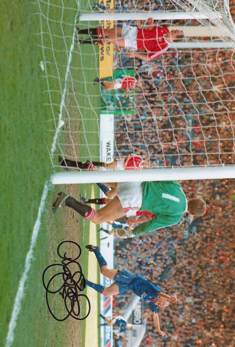 Lot 310: Autographed ANDY RITCHIE 12 x 8 Photo :...
