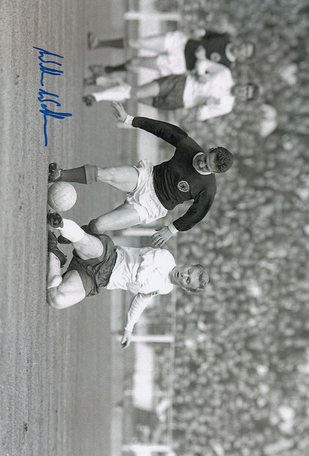 Lot 311: Autographed WILLIE WALLACE 12 x 8 Photo :...