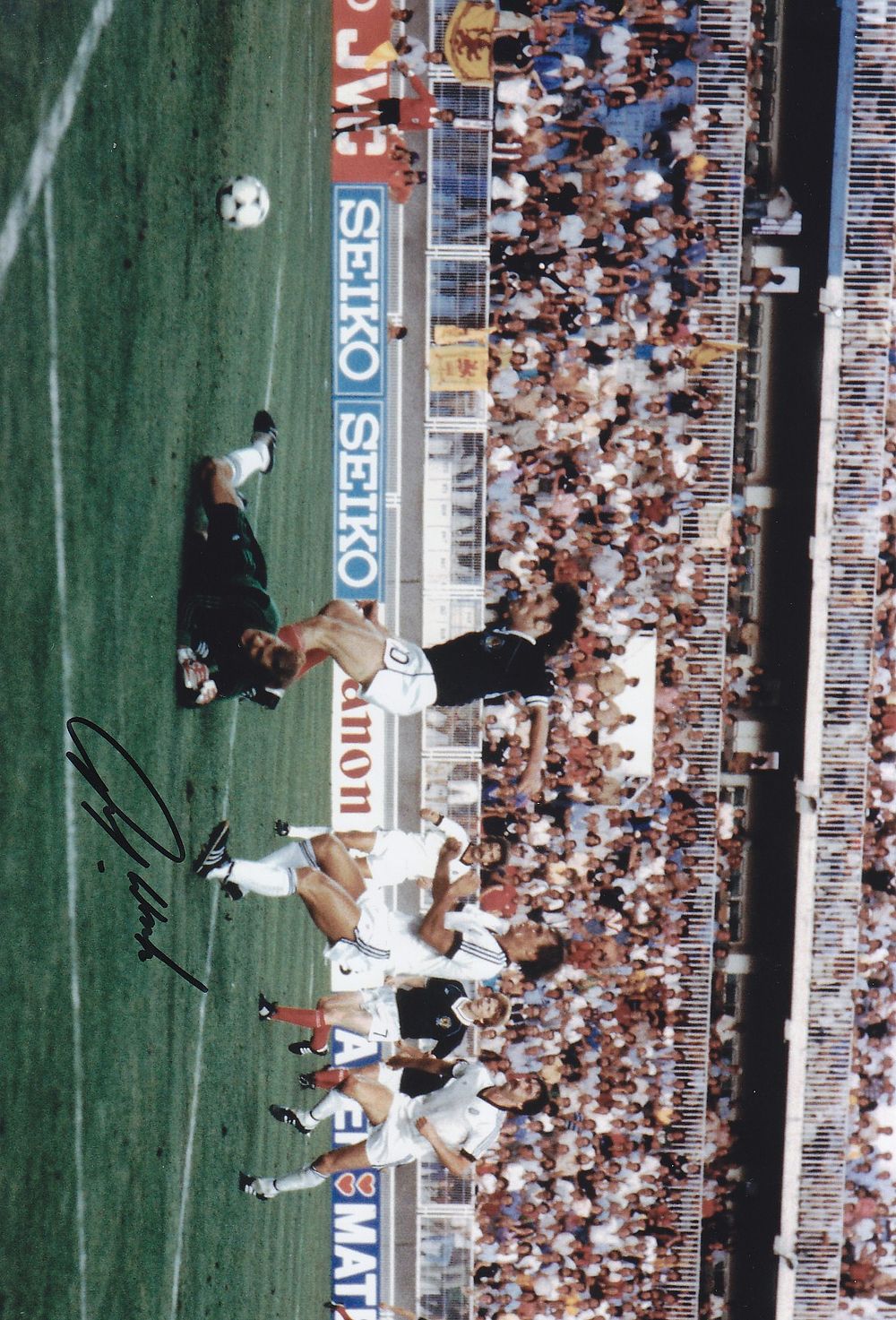 Lot 312: Autographed JOHN WARK 12 x 8 Photo :...