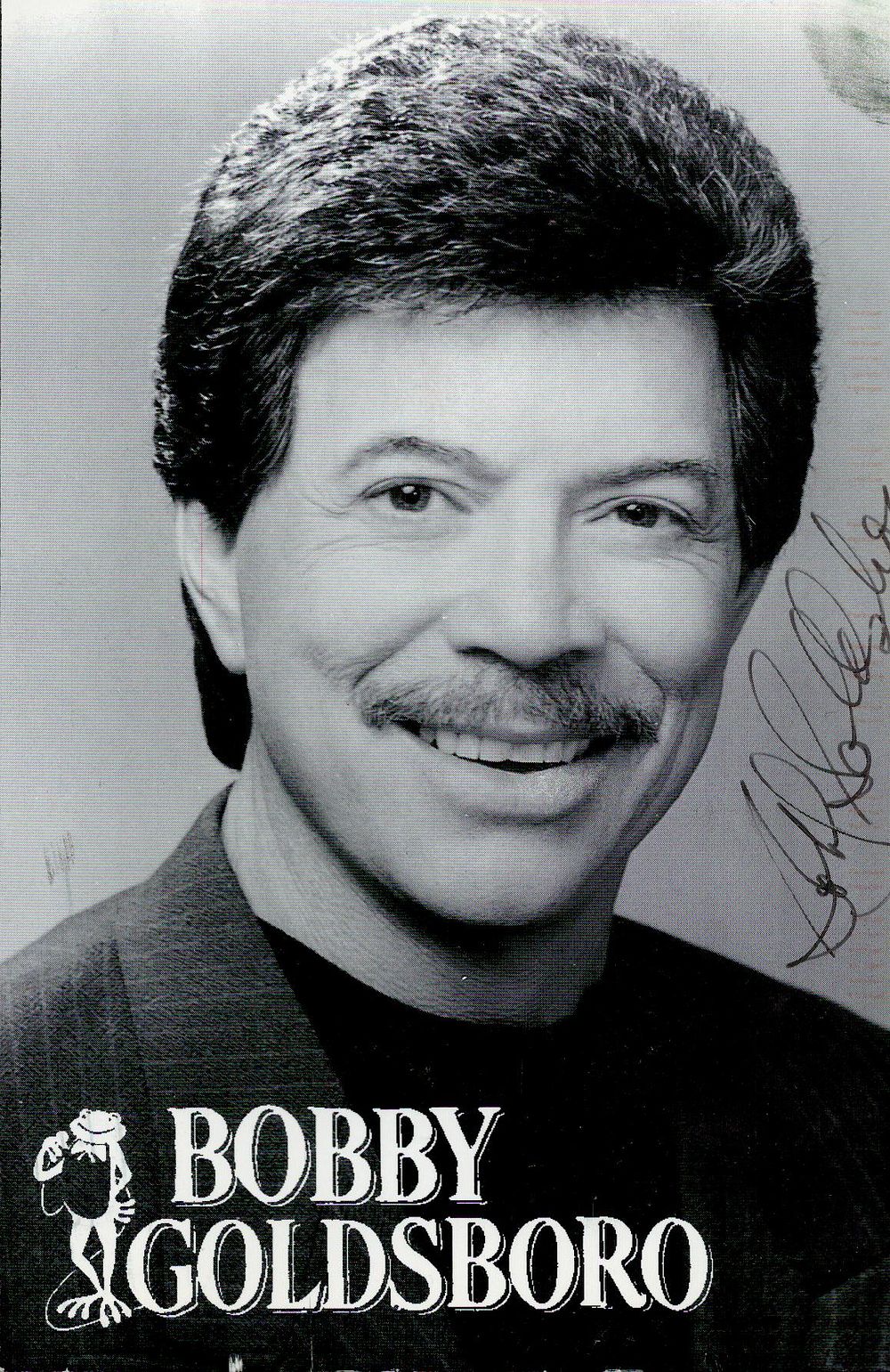 Lot 349: Bobby Goldsboro signed 6x4inch black and white photo....