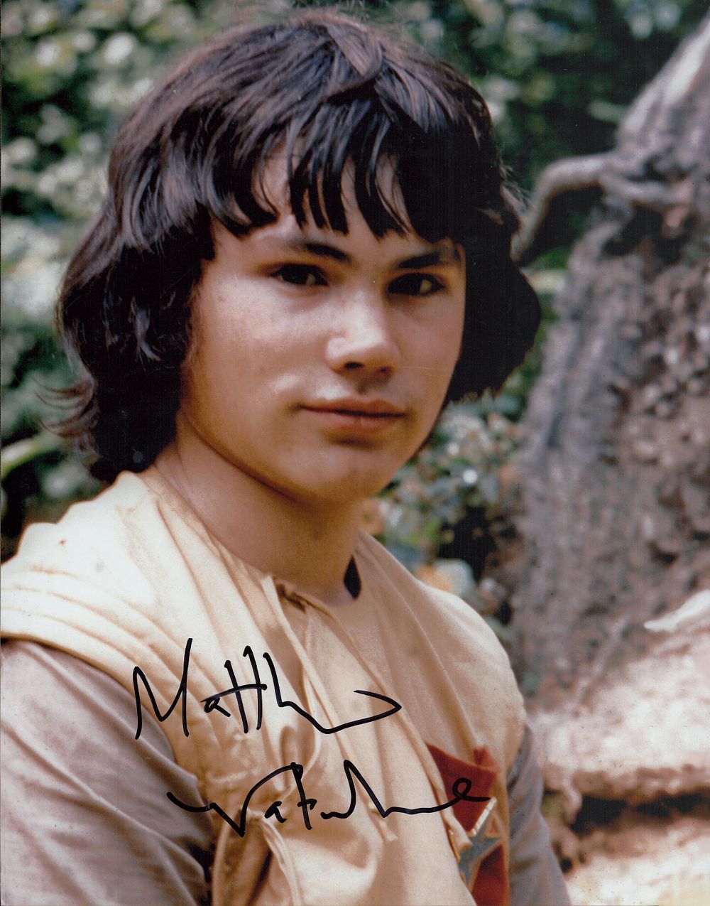 Lot 390: Matthew Waterhouse signed 10x8inch colour photo. Good condition....