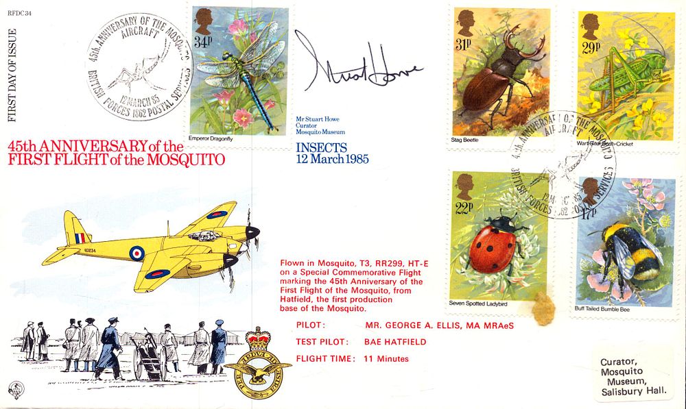 Lot 452: Mr Stuart Howe signed 45th anniv of the...