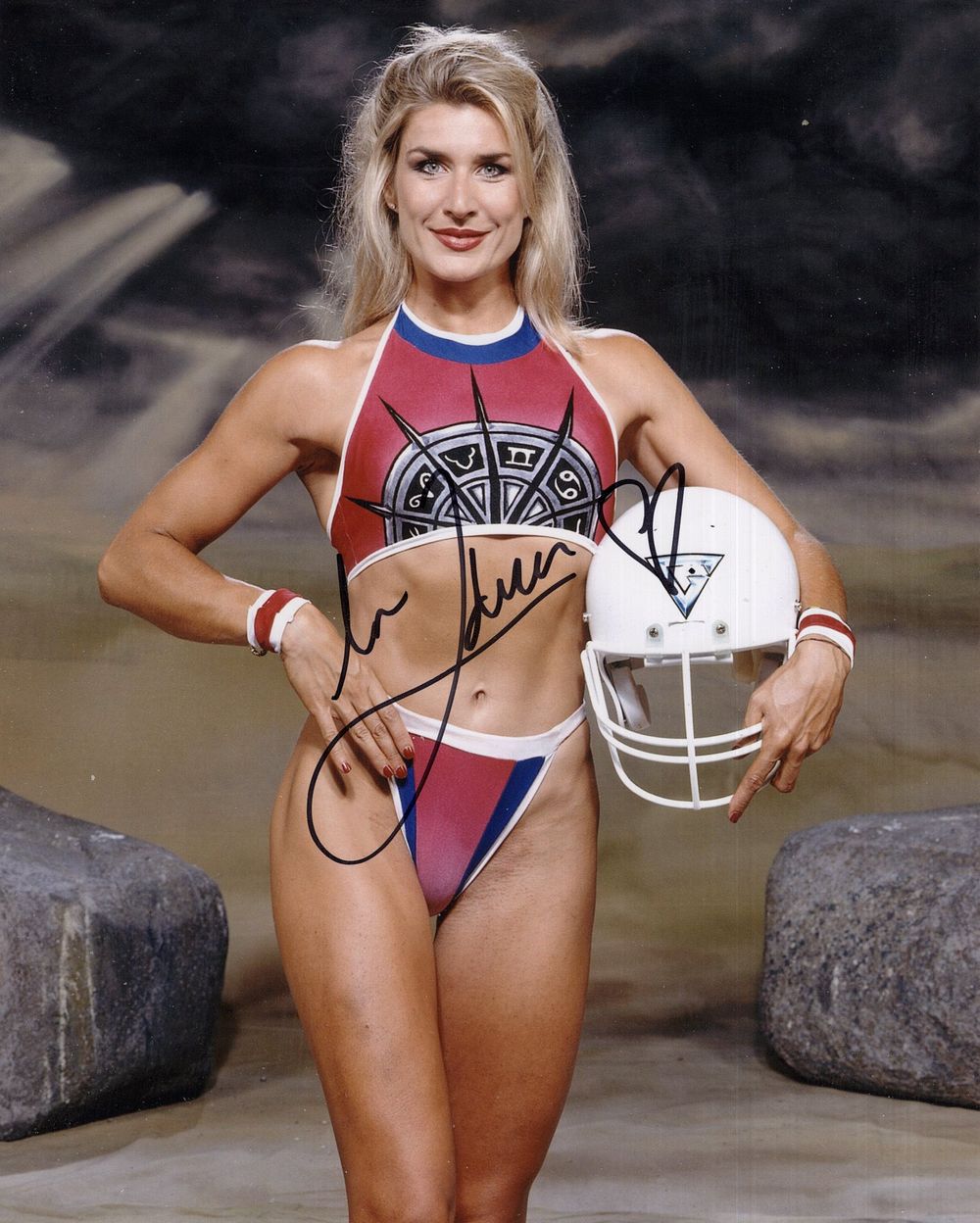 Lot 514: Gladiators TV series colour 8x10 photo signed by...