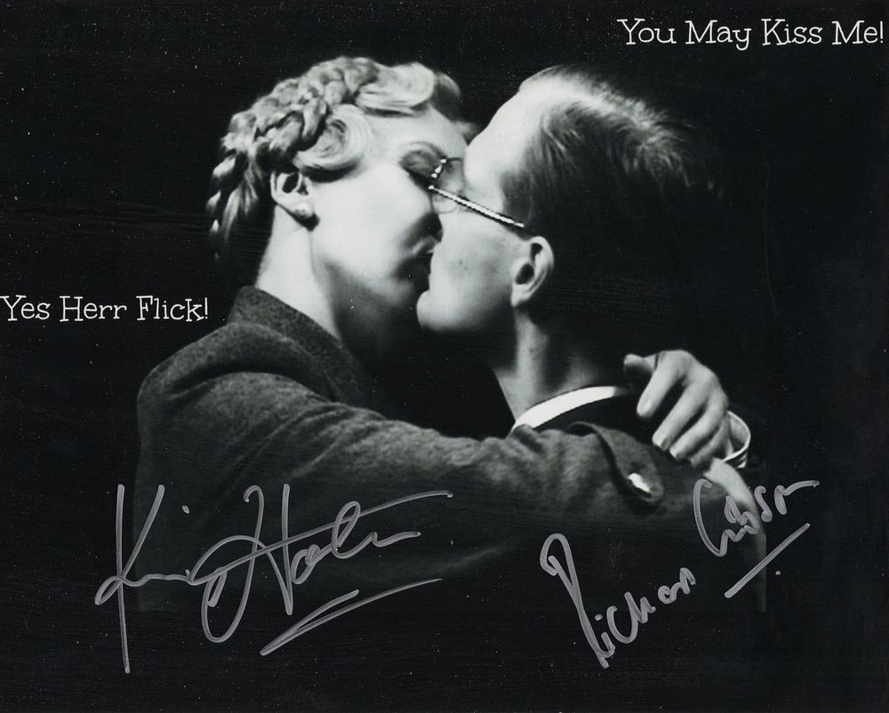 Lot 518: Allo Allo TV comedy series B&W 8x10 photo...