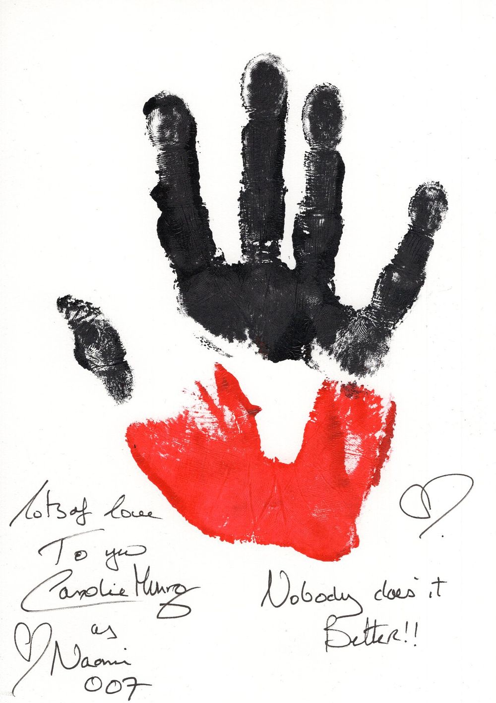 Lot 549: 007 James Bond related Caroline Munro personally applied...