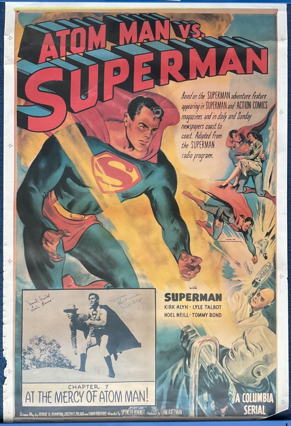 Lot 756: Kirk Alyn and Noel Neill Signed Superman Movie...