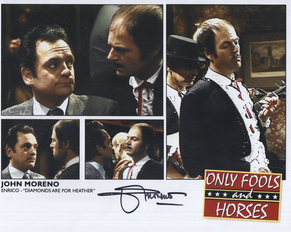 Lot 551: Only Fools & Horses colour 8x10 photo signed...