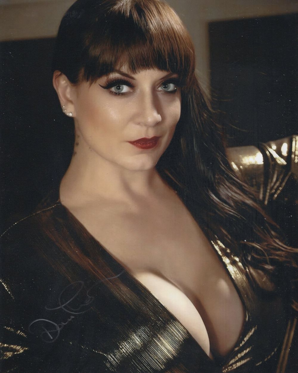 Lot 618: Dani Thompson, fetish model and cult horror movie...