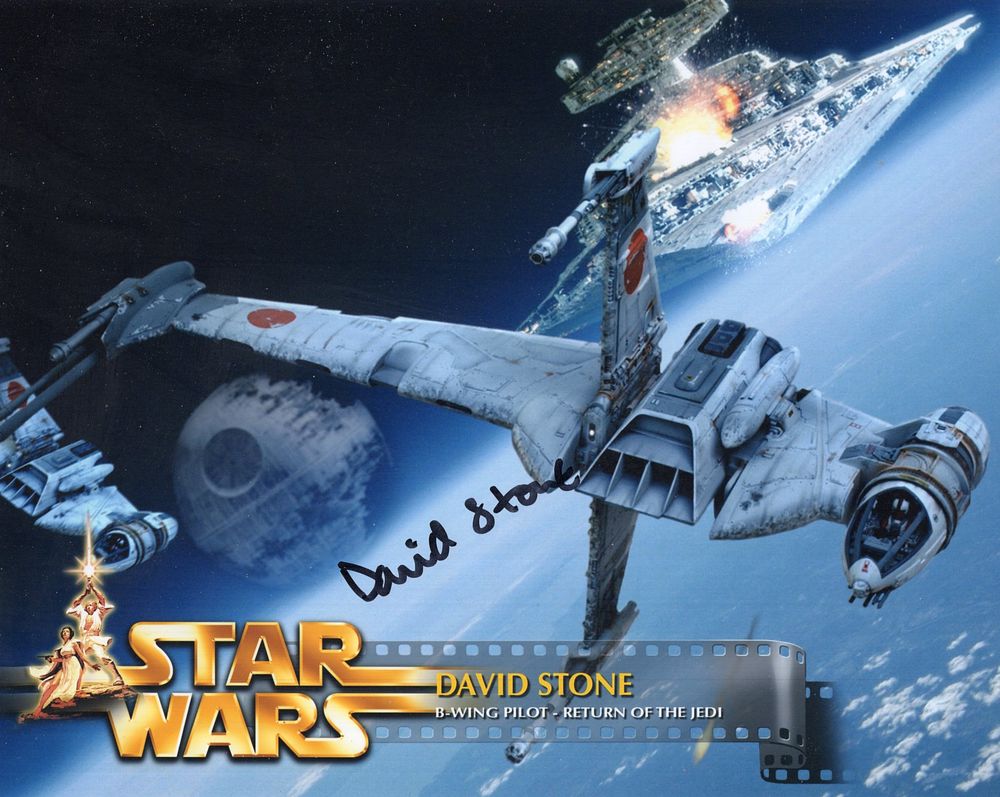 Lot 639: Star Wars Return of the Jedi colour 8x10...