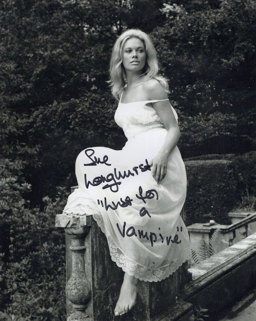 Lot 660: Lust for a Vampire hammer horror movie B&W...