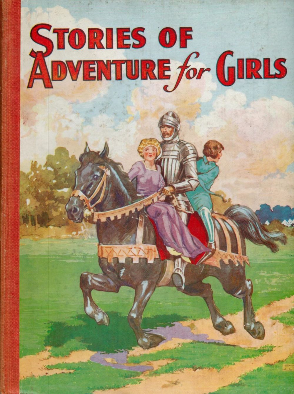 Lot 97: Stories of Adventure for GirlsHardback Book date and...