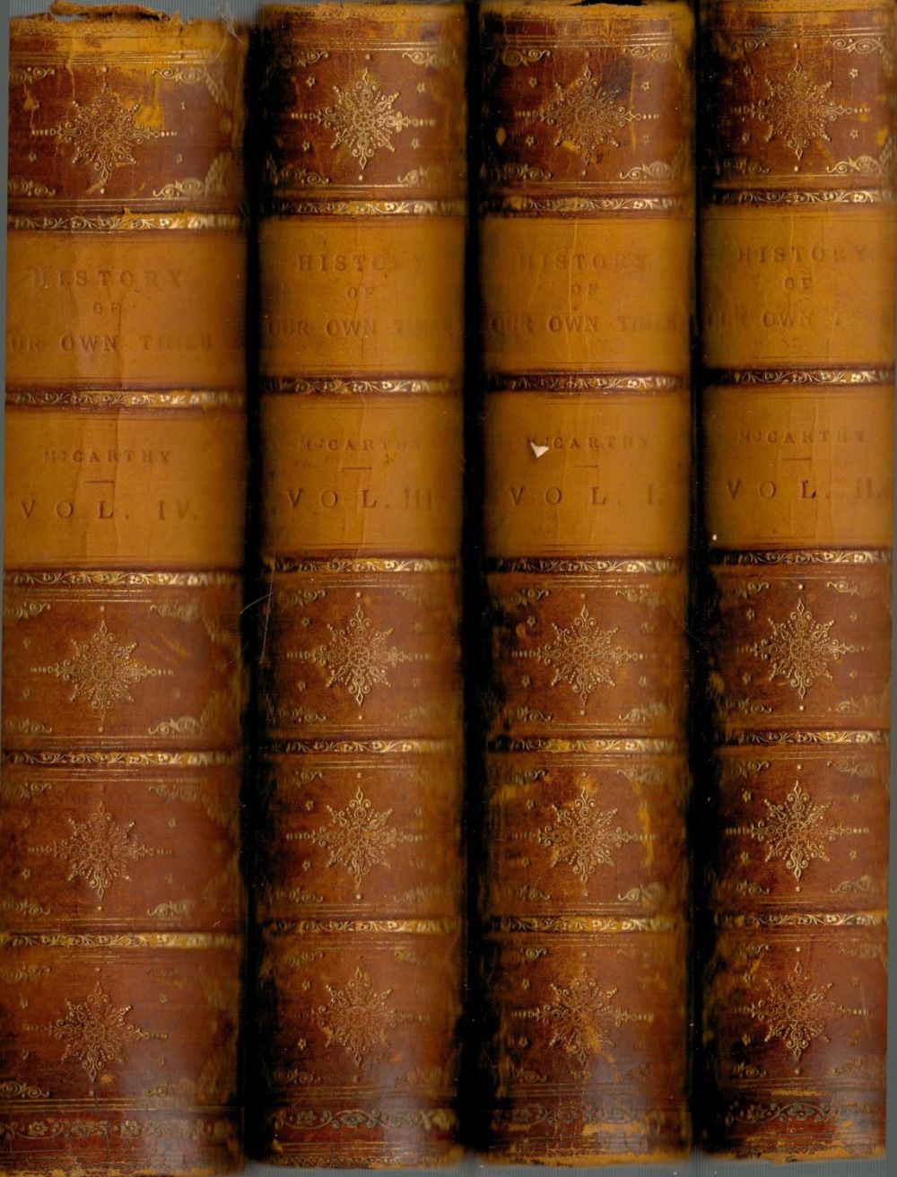 Lot 99: 4 Books A History of Our Own Times...