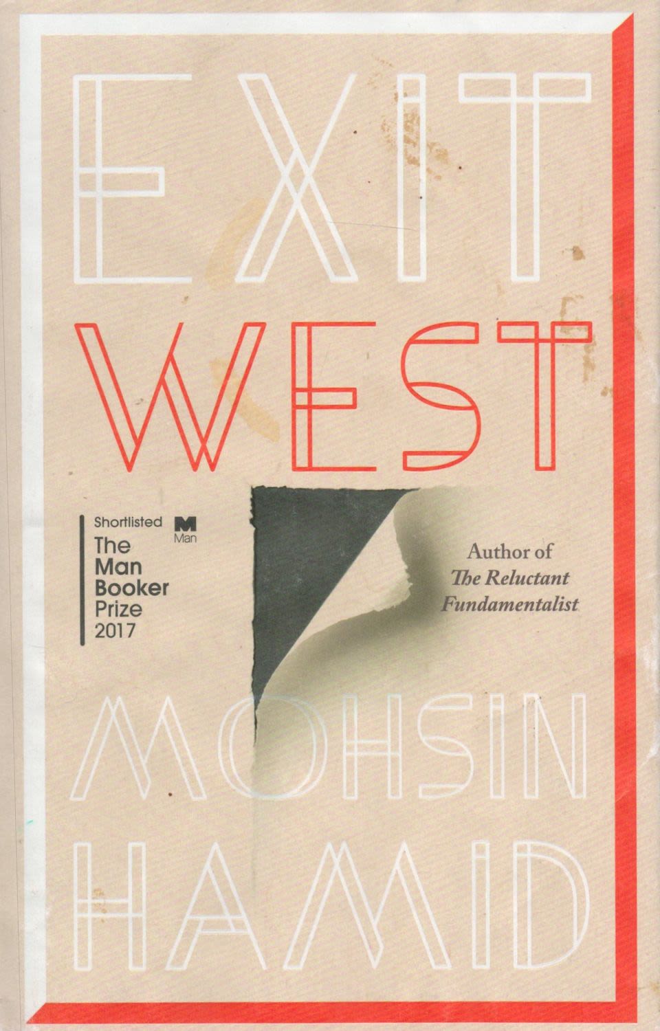 Lot 129: Exit West by Mohsin Hamid Hardback Book 2017...