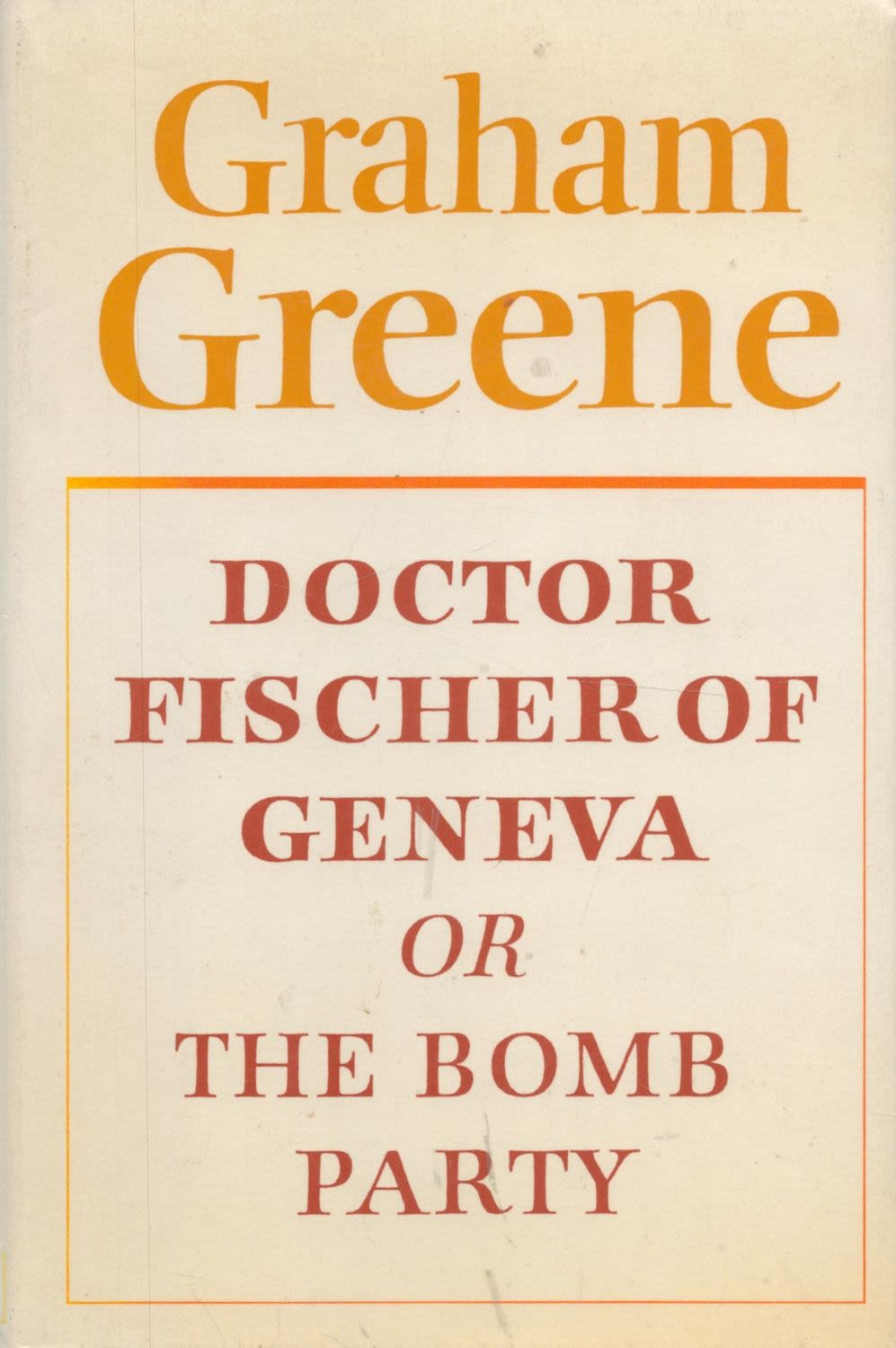 Lot 255: Doctor Fischer of Geneva or The Bomb Party...