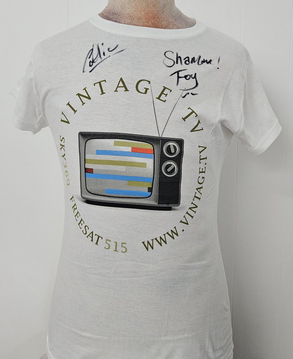 Lot 164: Foy Vance signed T-Shirt. (Vintage TV Sky 369...