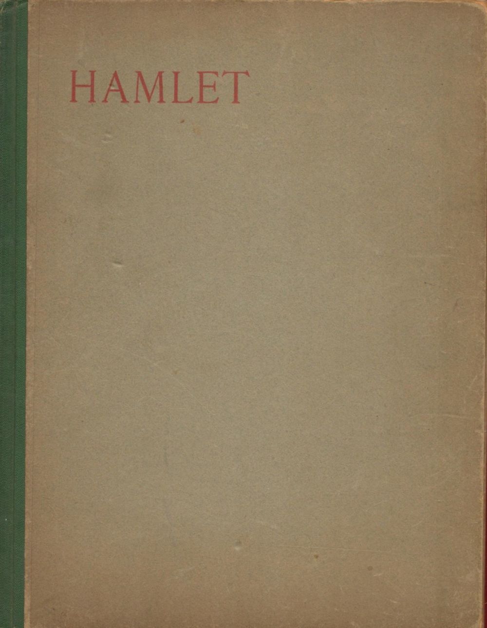 Lot 267: Hamlet by William Shakespeare as arranged for the...