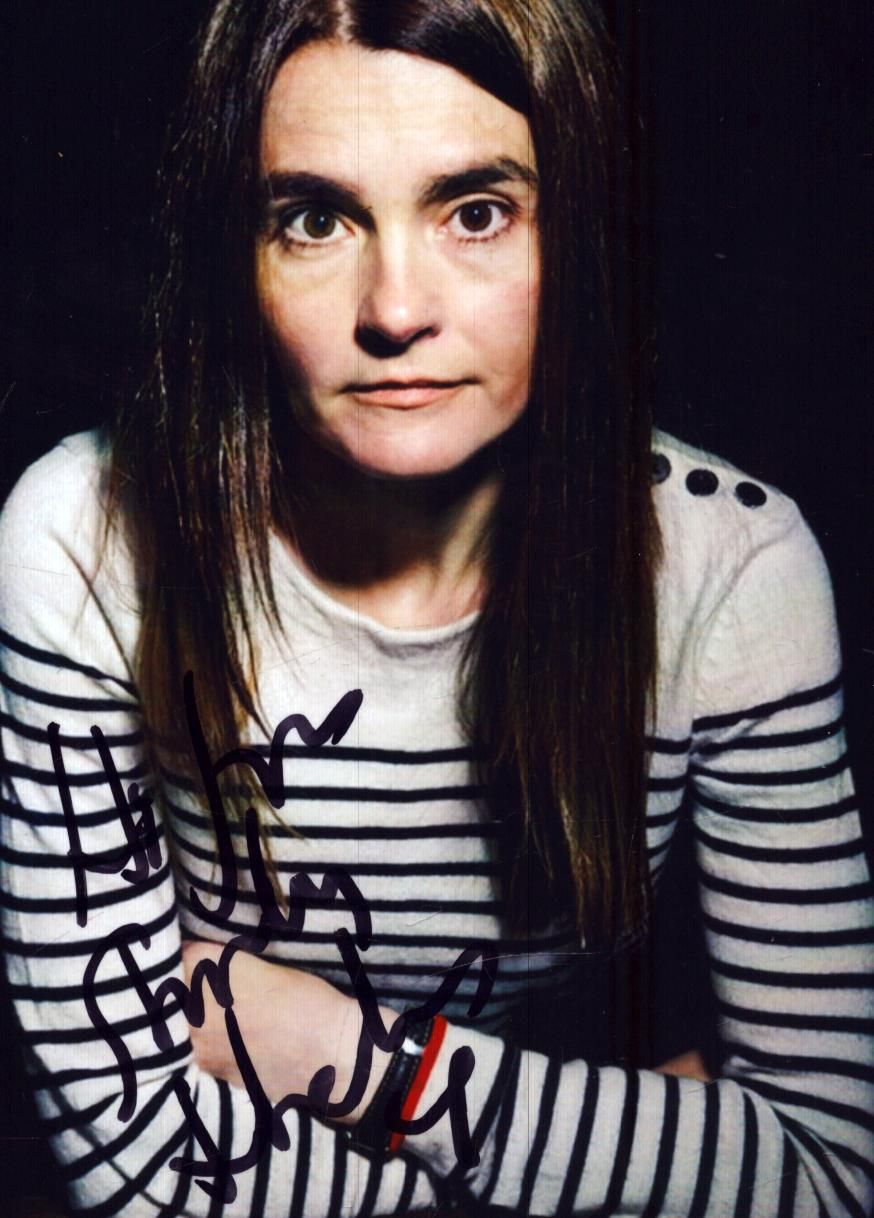 Lot 217: Shirley Henderson signed 7x5inch colour photo. Good condition....