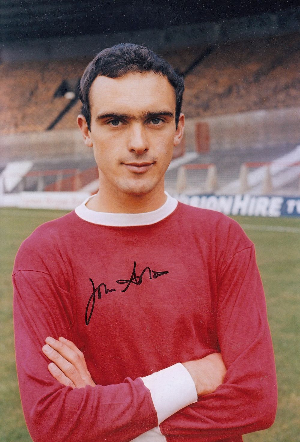 Lot 251: Autographed JOHN ASTON 12 x 8 Photo :...