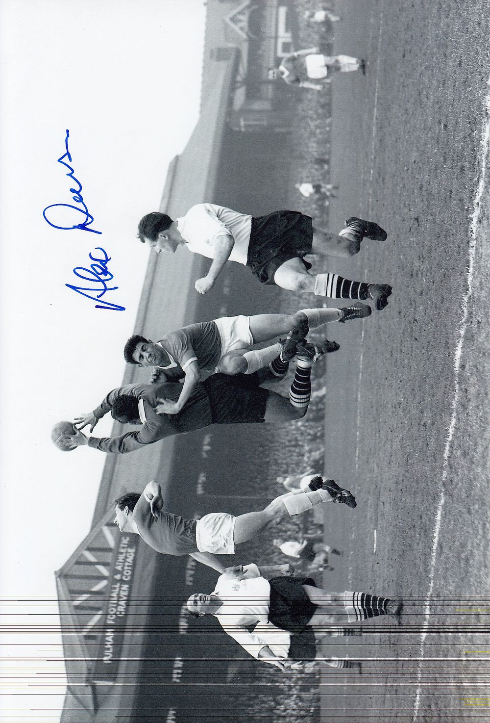 Lot 253: Autographed ALEX DAWSON 12 x 8 Photo :...