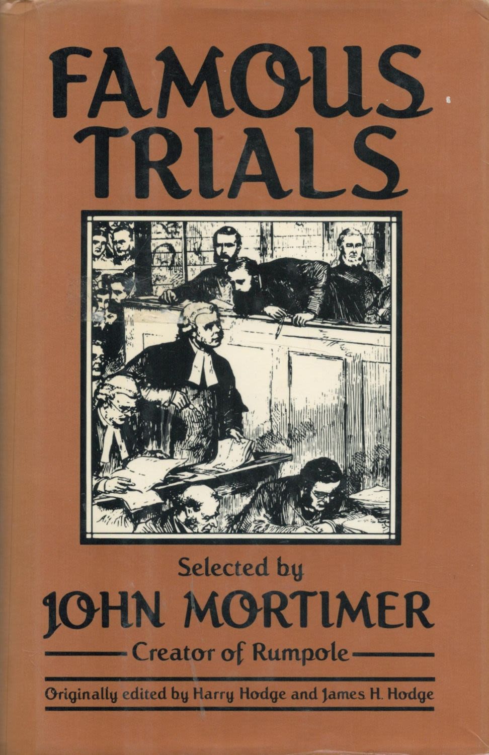 Lot 274: Famous Trials selected by John Mortimer 1986 edition...