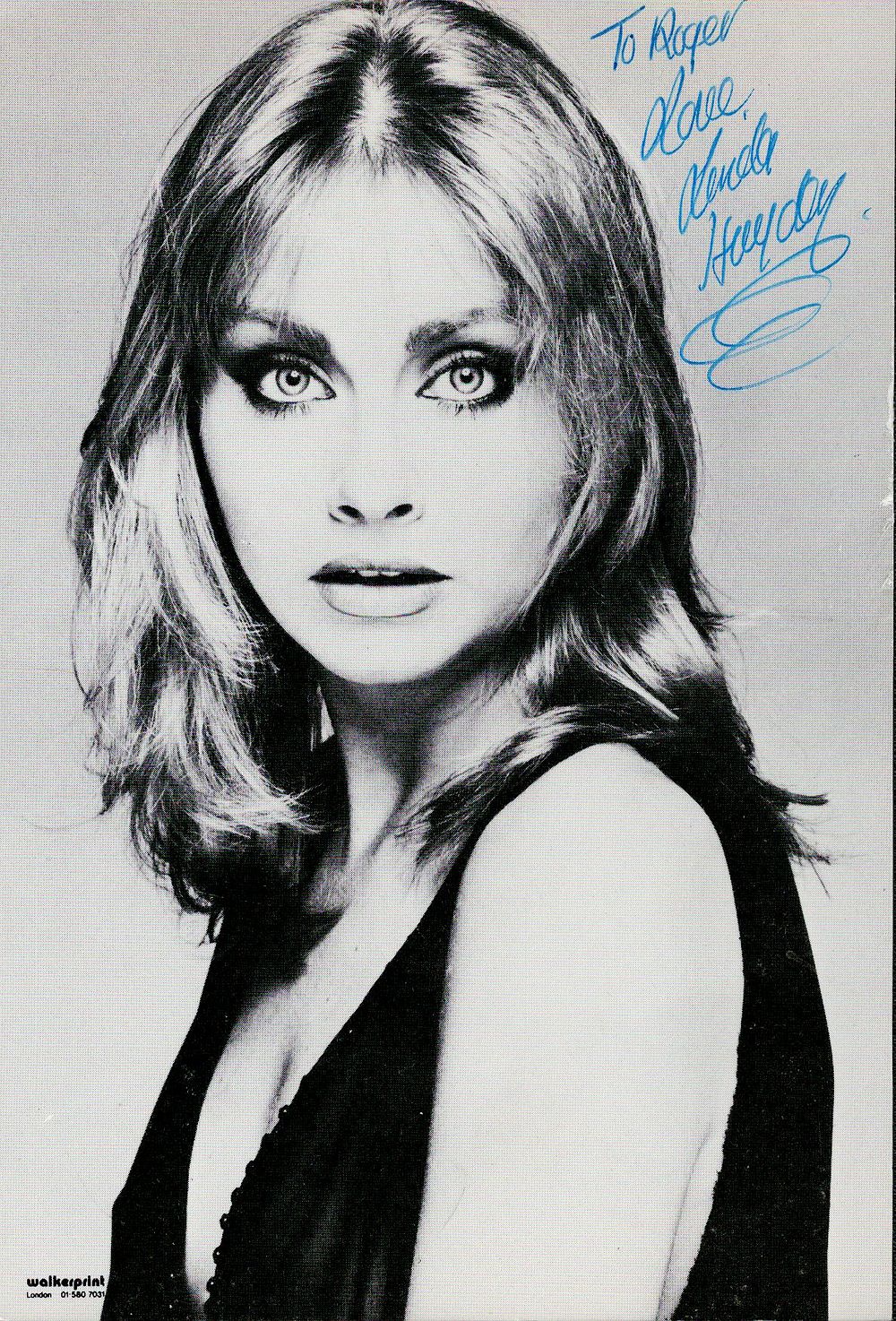 Lot 283: Linda Hayden signed black & white photo 6x4...