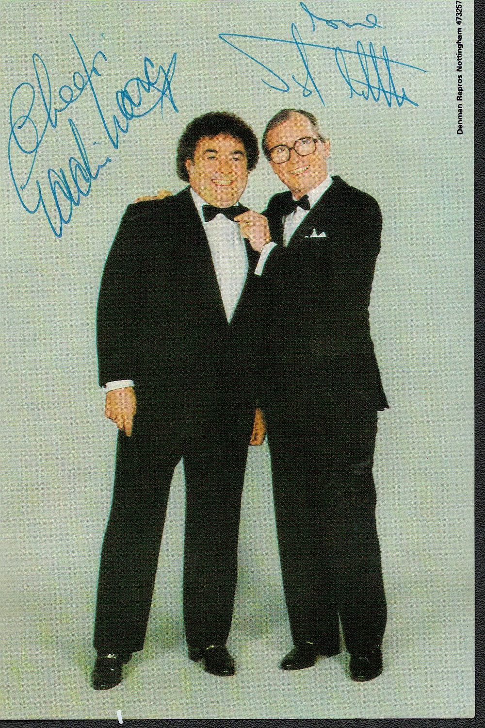 Lot 347: Little and Large multiple signed colour photo 6x4....