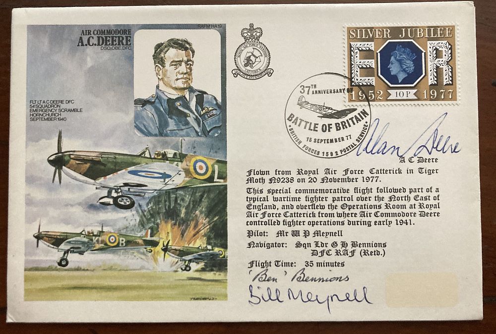 Lot 438: WWII Spitfire Ace Air Commodore Alan Deere DSO...