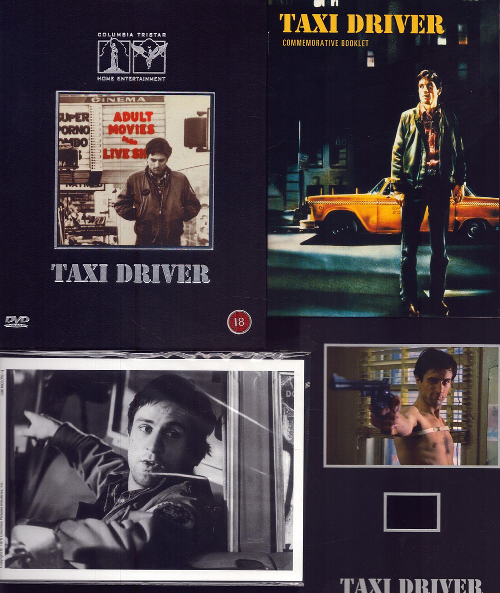 Lot 469: Taxi Driver collector’s edition, includes film cell, booklet...