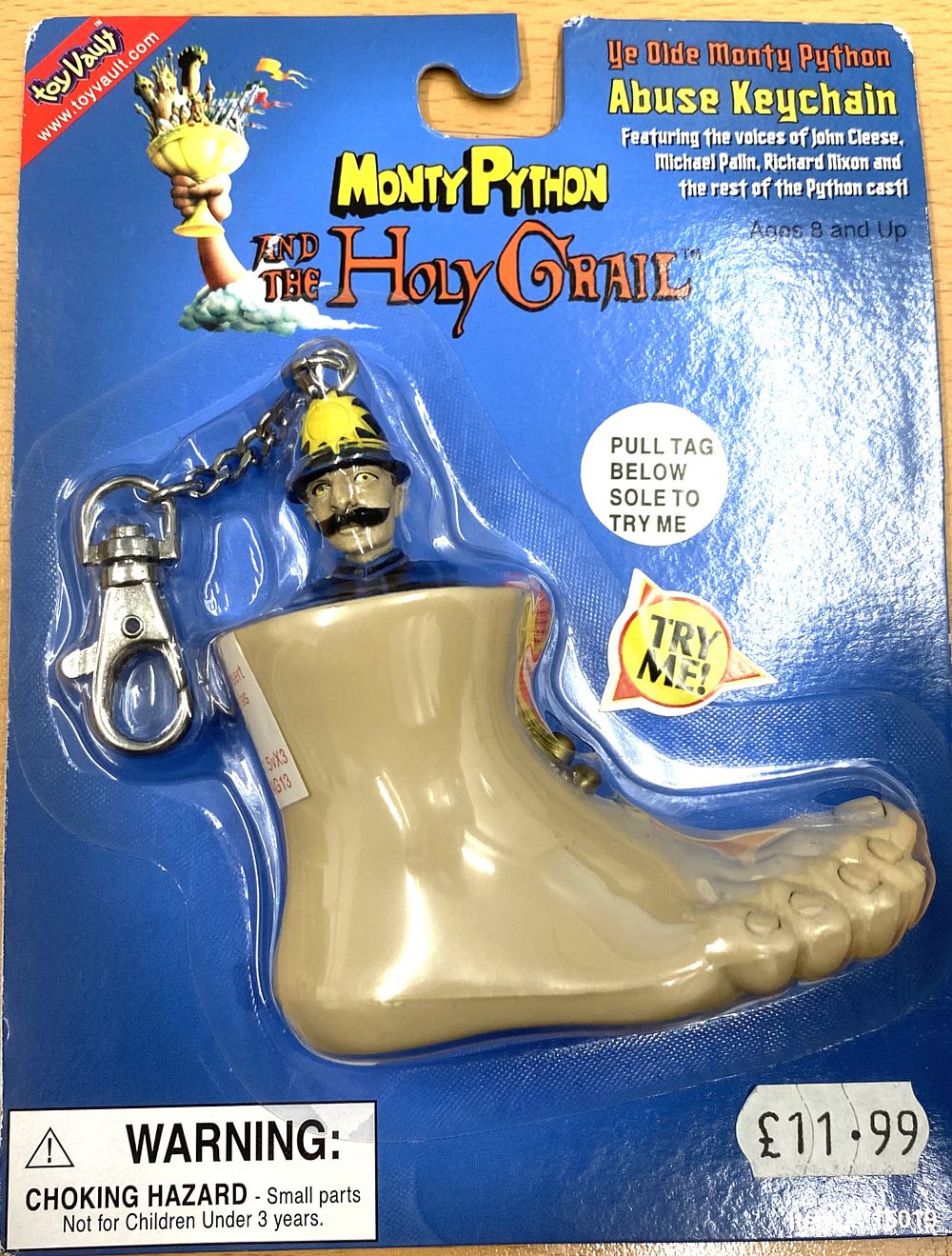 Lot 485: Monty Python and the Holy Grail, Abuse Keychain....