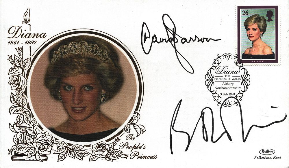 Lot 526: David Sassoon & Bruce Oldfield signed (British fashion...
