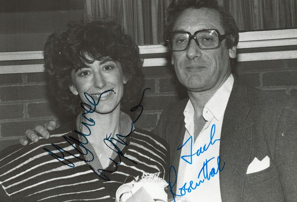 Lot 563: Maureen Lipman and Jack Rosenthal husband multiple signed...