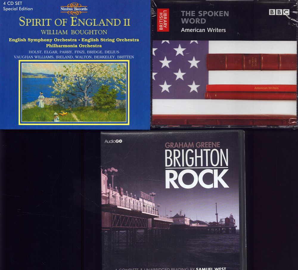 Lot 597: Collection of Audio books, including Spirit of England...