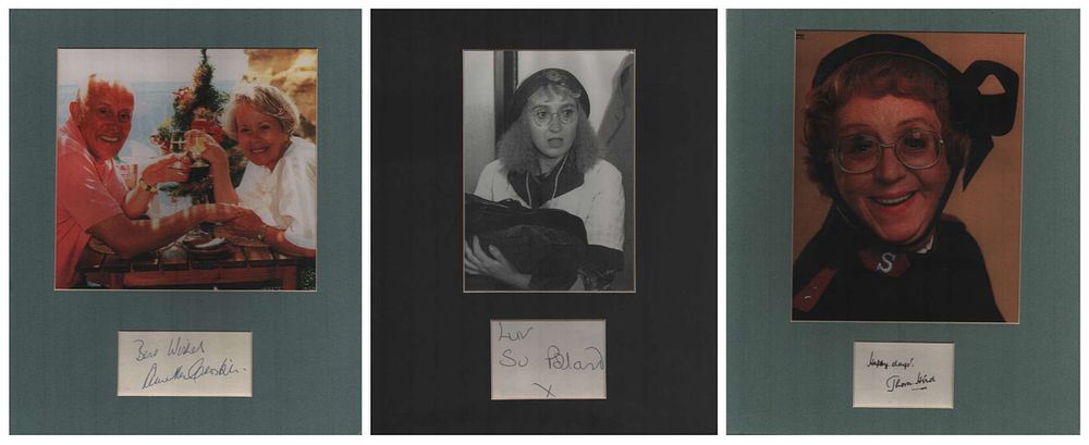 Lot 645: ACTRESSES Collection of 3 signed 10x12 mounted Photos...