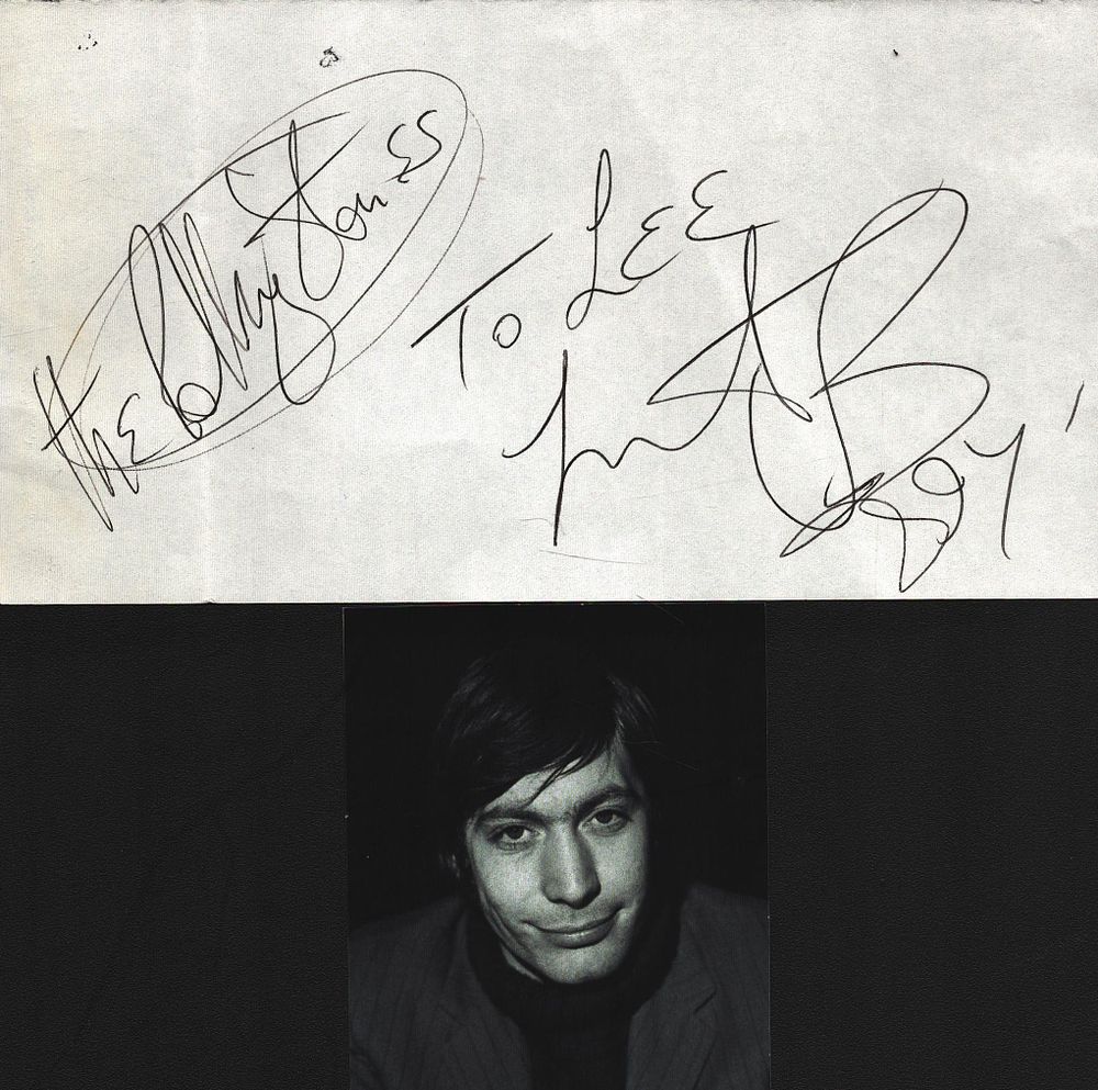 Lot 649: CHARLIE WATTS (1941-2021) The Rolling Stones Drummer signed...