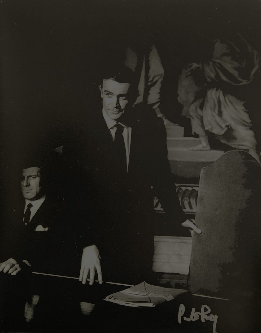 Lot 159: Peter Roy signed 10x8 Inch black and white...