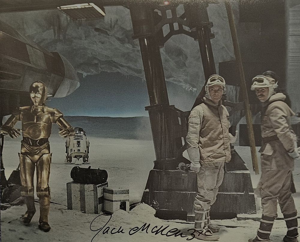 Lot 160: Jack McKenzie signed 10x8 Inch colour. Good condition....