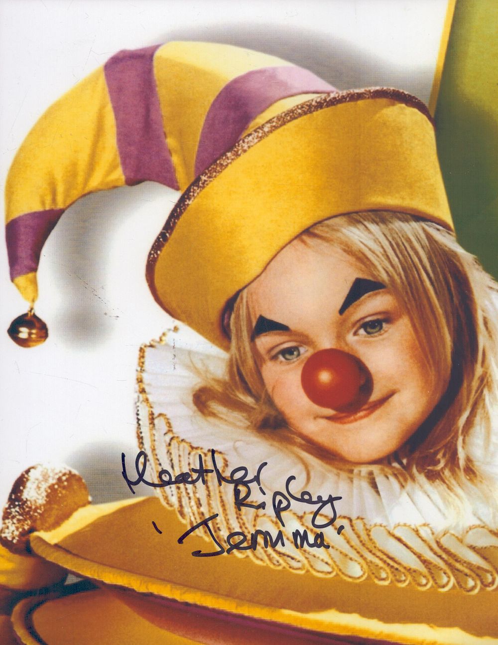 Lot 184: Heather Ripley signed 10x8 inch Chitty Chitty Bang...