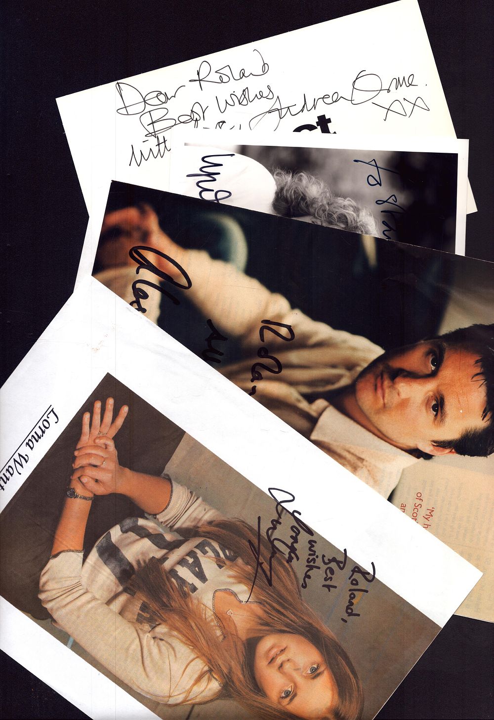 Lot 206: Entertainment collection including, Lorna Want, Alastair Mackenzie, Andrea...