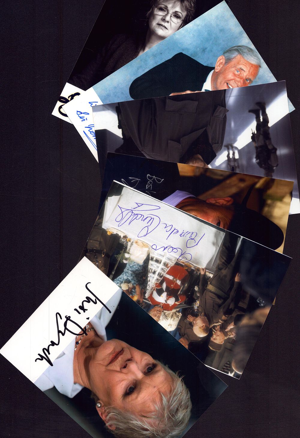 Lot 234: TV Film collection signed, includes Judi Dench, Pamela...