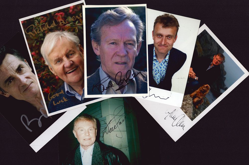 Lot 240: TV/Film collection 6, assorted signed photos includes great...