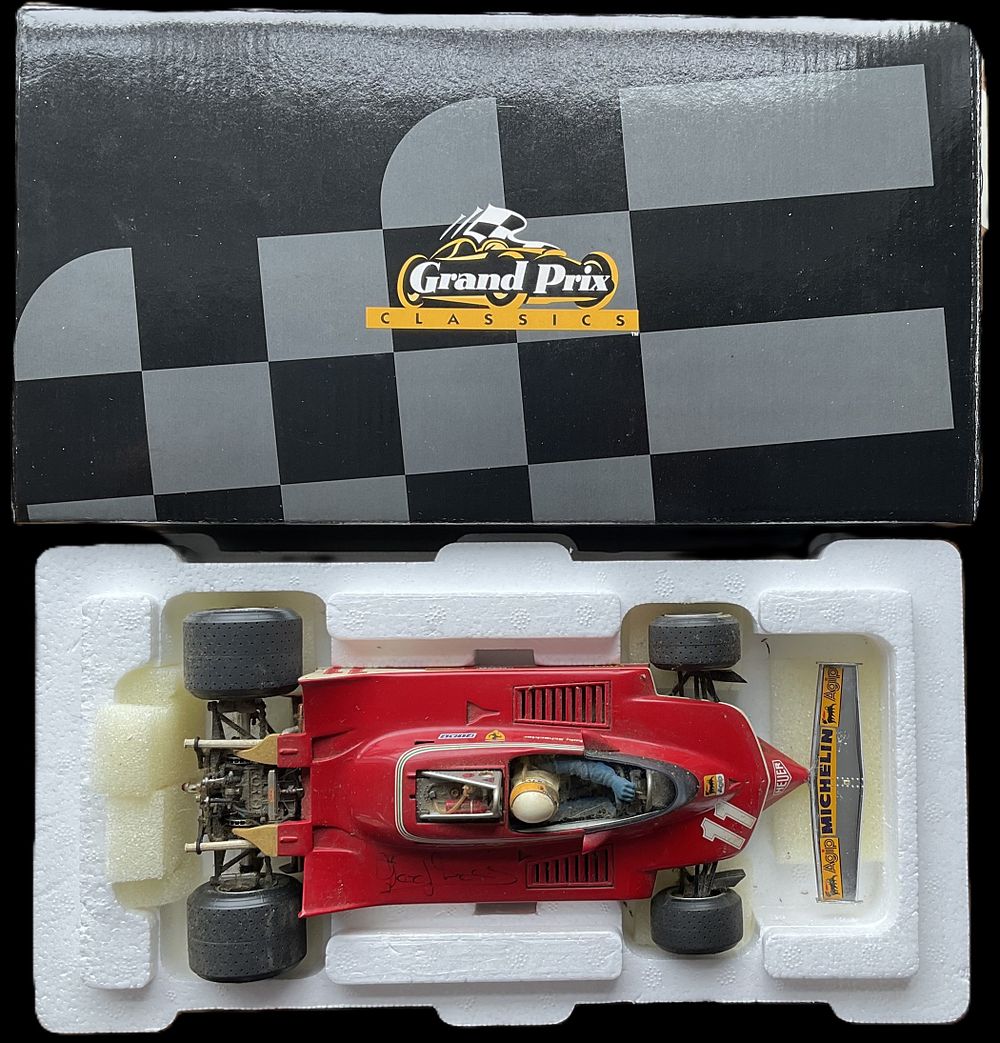 Lot 270: Jody Scheckter signed Grand Prix Classics (© 1998...