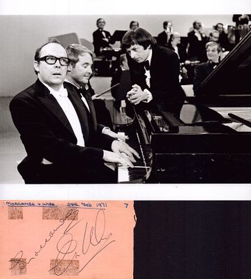 Morecambe and Wise, described as the best-loved, comic double-act that Britain has ever 