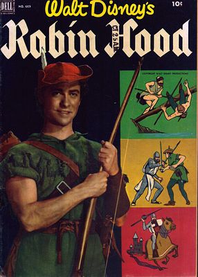 Walt Disney’s Robin Hood 1952 Dell #669 comic. £20.00 Good condition. All autographs come with 