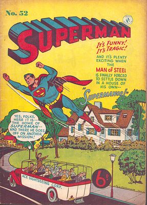 Australian vintage SUPERMAN No. 52 Atlas comic dating back to the 1950s. £20.00 Good condition. 