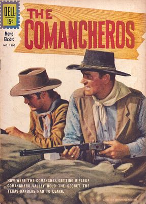 The Comancheros Dell 1961 four colour movie classic comic starring John Wayne. £20.00 Good 