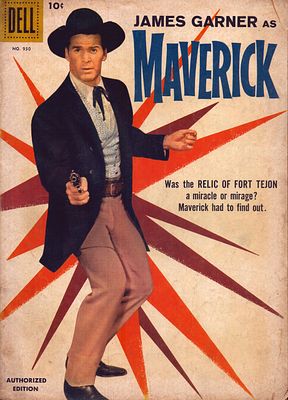 Vintage 1959 Dell Comics Maverick Authorized Edition Comic – James Garner on the cover. £20.00. 