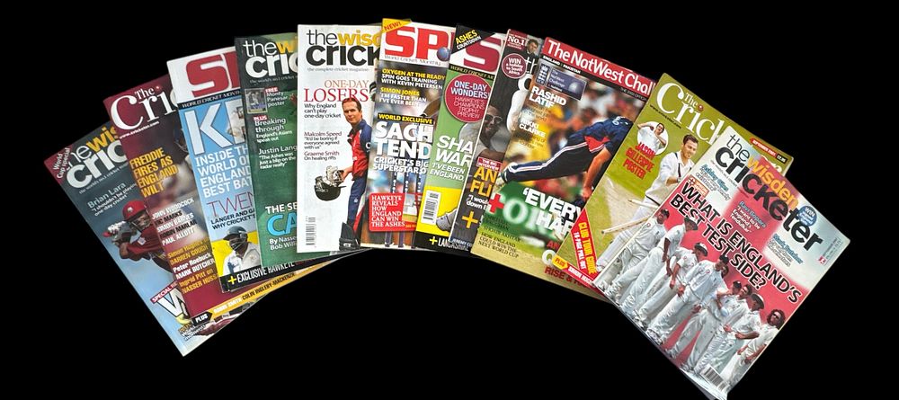 Lot 157: Sport Magazine 11 in collection. The Cricketer International...