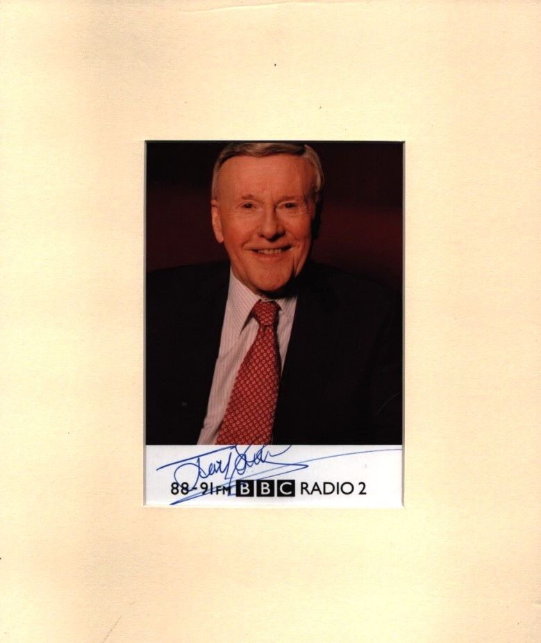 Lot 178: Jimmy Young BBC Radio 2signed colour photo. mounted,...