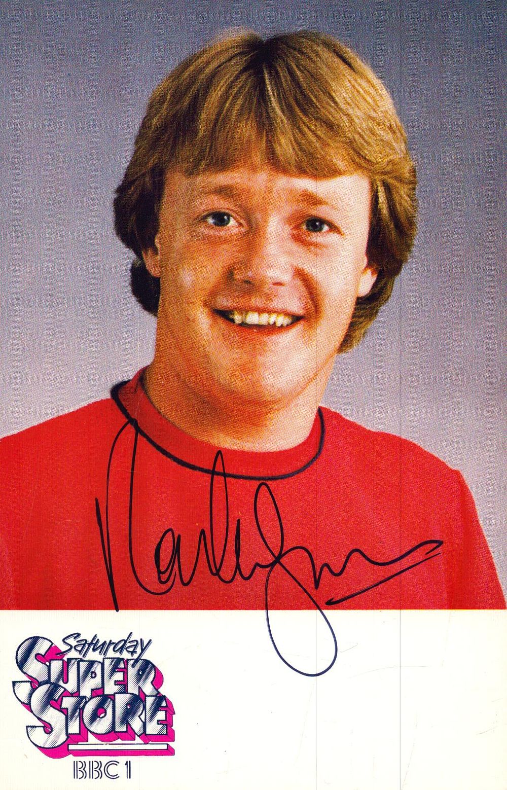 Lot 252: Keith Chegwin signed 6x4inch colour promo photo. Good...